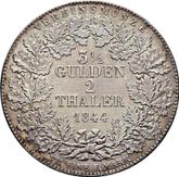 Reverse 2 Thaler 1844