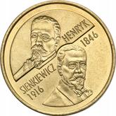 Reverse 2 Zlote 1996 MW RK Henryk Sienkiewicz