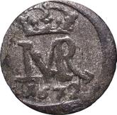 Obverse Schilling (Szelag) 1672 Elbing