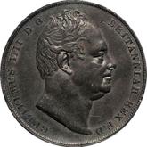 Obverse Crown 1832 WW Pattern