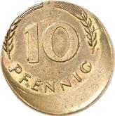 Obverse 10 Pfennig 1949 Bank deutscher Länder