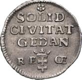 Reverse Schilling (Szelag) 1763 REOE Danzig