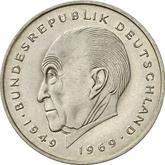 Obverse 2 Mark 1978 G Konrad Adenauer