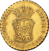 Reverse 2 Escudos 1763 Mo MF