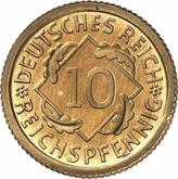 Obverse 10 Reichspfennig 1936 F