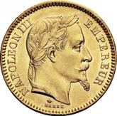 Obverse 20 Francs 1865 A