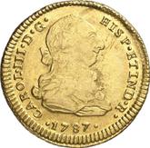 Obverse 2 Escudos 1787 IJ
