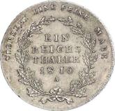 Reverse Thaler 1810 A