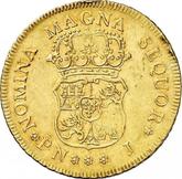 Reverse 4 Escudos 1761 PN J
