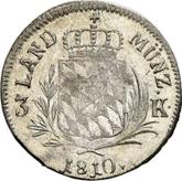 Reverse 3 Kreuzer 1810