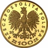 Obverse 100 Zlotych 2001 MV ET John III Sobieski