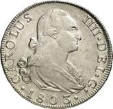 Obverse 8 Reales 1803 M FA
