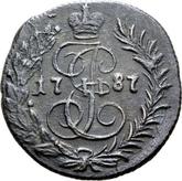 Reverse Polushka (1/4 Kopek) 1787 КМ