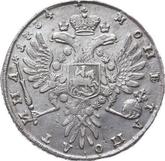 Reverse Poltina 1734 Type 1735
