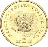 Obverse 2 Zlote 2004 MW Lubusz Voivodeship