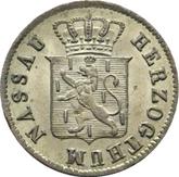 Obverse 3 Kreuzer 1845