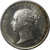 Obverse Fourpence (Groat) 1844