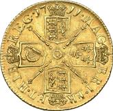 Reverse Guinea 1711 Third draped bust