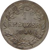 Reverse Kreuzer 1840