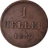 Reverse 1 Heller 1842