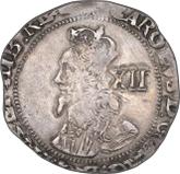 Obverse Shilling no date (1625-1649) Sixth portrait type
