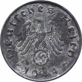 Reverse 10 Reichspfennig 1944 G