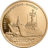 Reverse 2 Zlote 2013 MW "Lublin" Class Minelayer-landing Ship