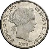 Obverse 2 Escudos 1868