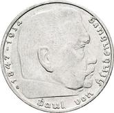 Obverse 2 Reichsmark 1939 G
