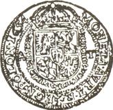 Reverse Ducat 1654 AT Portrait with Crown