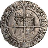 Reverse Sixpence 1565 Third issues