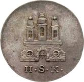 Obverse Shilling 1828 H.S.K.