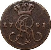 Obverse 1 Grosz 1791 MV