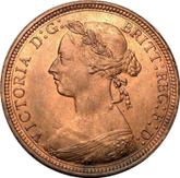 Obverse Halfpenny 1890