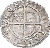 Reverse 2 Pence (Halfgroat) no date (1582-1600) Sixth issue