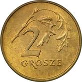 Reverse 2 Grosze 1990 MW