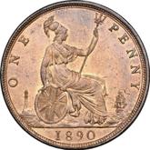 Reverse Penny 1890
