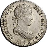 Obverse 1/2 Real 1816 M GJ