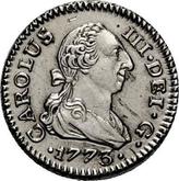 Obverse 1/2 Real 1773 S CF
