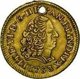 Obverse 1 Escudo 1753 LM J