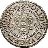 Obverse Schilling (Szelag) 1579 Danzig