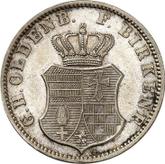 Obverse 2-1/2 Silber Groschen 1858 B Birkenfeld