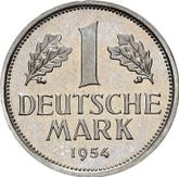 Obverse 1 Mark 1954 D