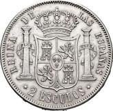 Reverse 2 Escudos 1867