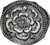 Obverse Halfpenny no date (1625-1649) Rose