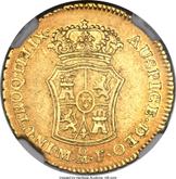 Reverse 2 Escudos 1770 Mo MF