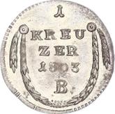 Reverse Kreuzer 1803 B