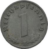 Obverse 1 Reichspfennig 1944 E
