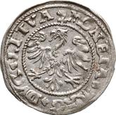 Obverse 1/2 Grosz 1545 Lithuania