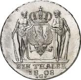 Reverse Thaler 1808 G